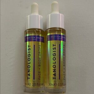 Tanologist Self Tan Drops (Dark) - Face + Body - 30ml - Gold